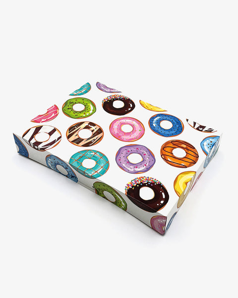 Box Donut 1-DZ Flat Printed (Assorted Donuts) 125ct. Frankston