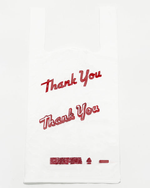 Bag Plastic Large Thank You 11.5x6.5x21 1000ct.