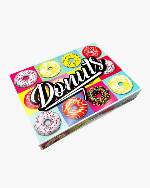 Box Donut 1-DZ Flat Printed (Donut)