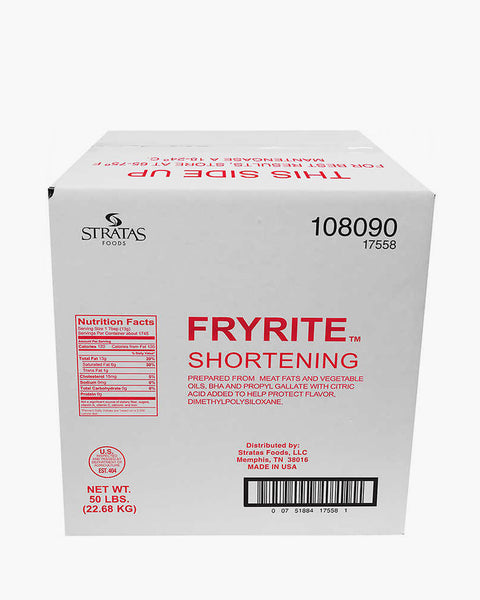 Shortening Fryrite A&V 50 LBS - Stratas