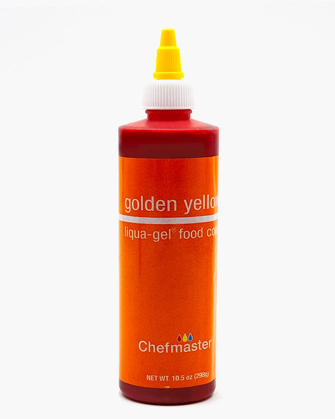 Golden Yellow Liqua-Gel Food Coloring10.5oz. Chefmaster