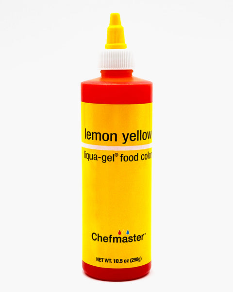 Lemon Yellow Liqua-Gel Food Coloring10.5oz. Chefmaster